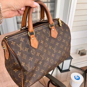 Louis Vuitton Brown Monogram Satchel
